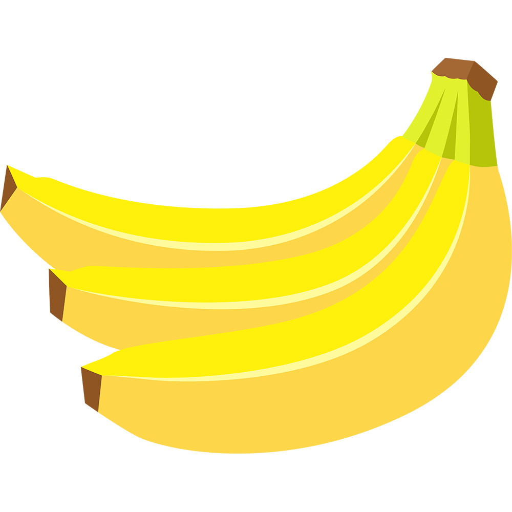 バナナのイラスト【無料・フリー】