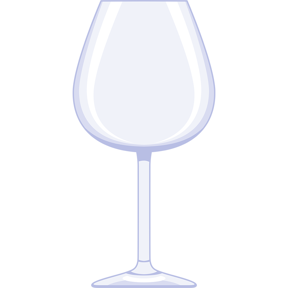 ワイングラスの無料イラスト