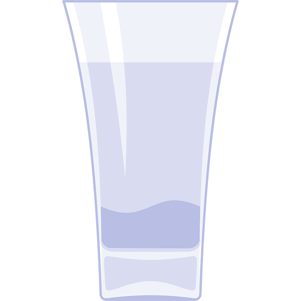 日本酒グラス（2）の無料イラスト