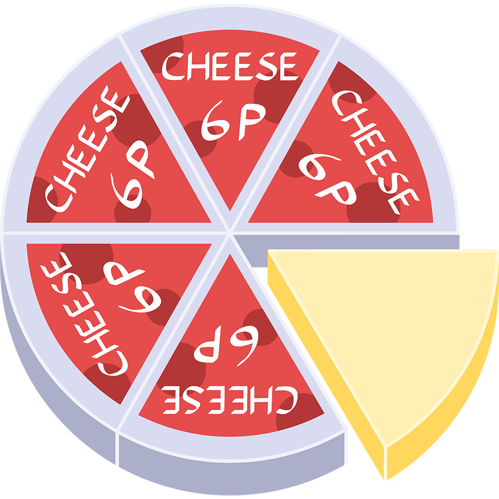 プロセスチーズの無料イラスト