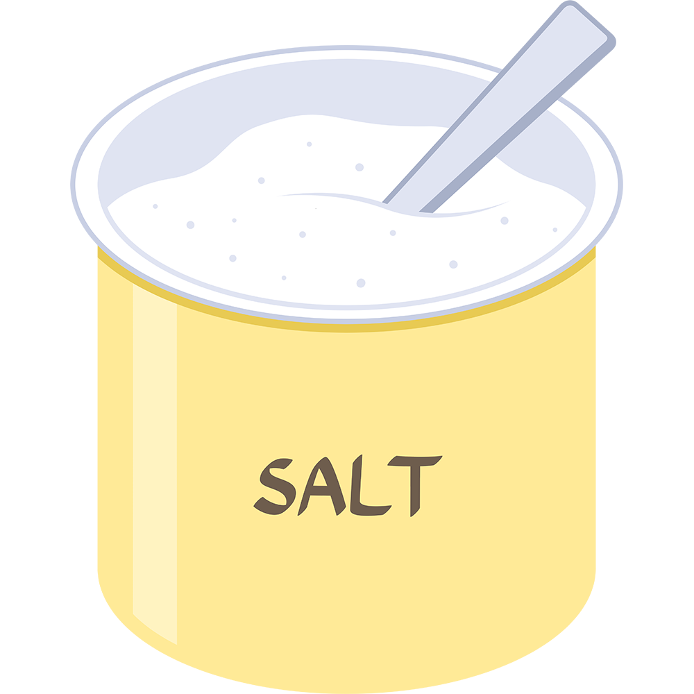 塩の無料イラスト