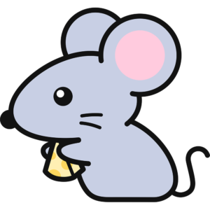 チーズを食べるネズミ（2）