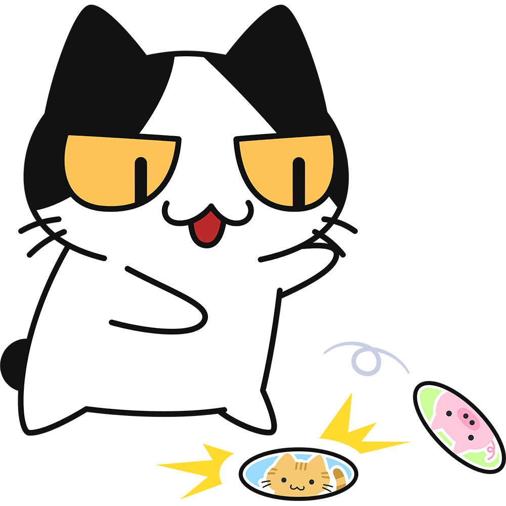 麻雀牌 ソーズ 無料イラスト かわいいフリー素材集 ねこ画伯コハクちゃん