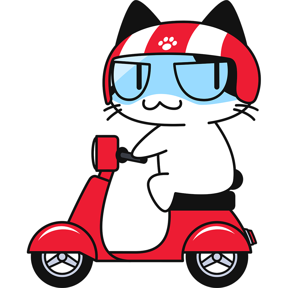 アイコン 電動自転車 無料イラスト かわいいフリー素材集 ねこ画伯コハクちゃん